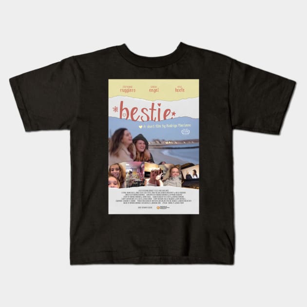 "Bestie" by Rodrigo Mariano, St. Bernard School Kids T-Shirt by QuietCornerFilmFestival